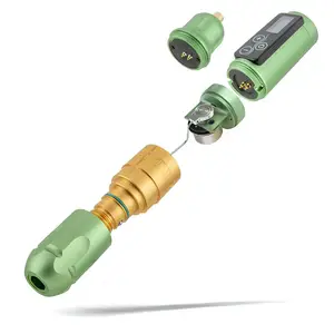 Бездротова тату машинка AMBITION VIBE GREEN Бездротова тату машинка AMBITION VIBE GREEN