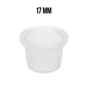Ковпачки під фарбу 17мм. прозорі (50 шт) Ковпачки під фарбу 17мм. прозорі (50 шт)