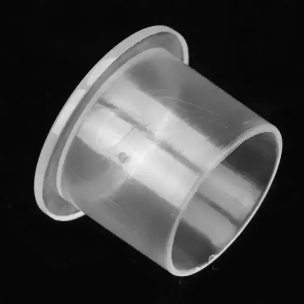 Ковпачки під фарбу 14 мм. прозорі з плоским дном (50 шт) 39892