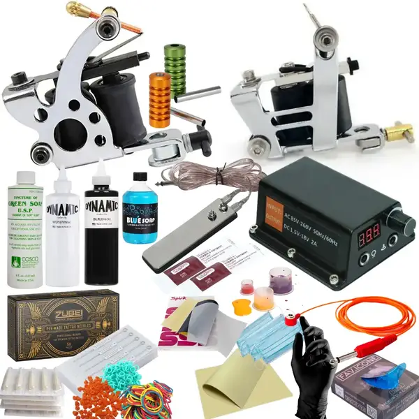 Тату набор Set Liner+Shader Silver V2 купить недорого в Украине, фото 11613