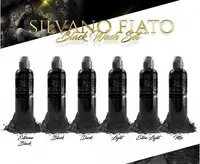 Набор красок Silvano Fiato Black Wash Set by World Famous (120 мл.)