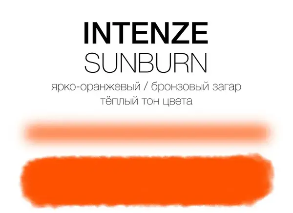 Тату фарба Sunburn Intenze (60 мл.) 7315