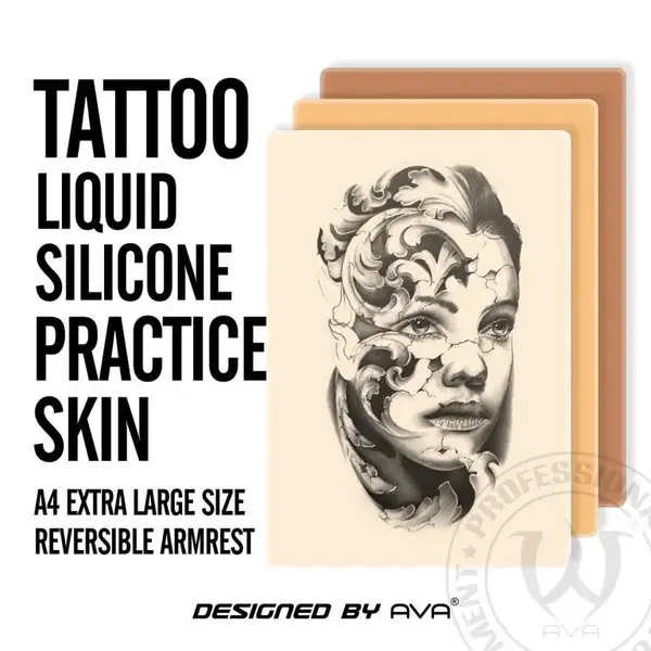 Штучна шкіра AVA Біла 210*297мм 2MM 40477