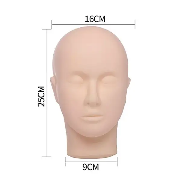 Искусственная кожа манекен голова маска для ПМ купить недорого в Украине, фото 10267