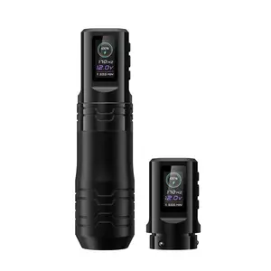 Бездротова тату машинка EZ P3PRO TURBO 2.0 Black з двума акумуляторами