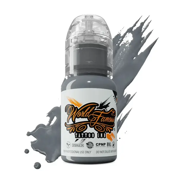 Тату фарба Battleship Grey World Famous (30 мл.) 4486