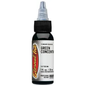 Уцінка Тату фарба Green Concentrate Eternal (15 мл.) 03/26