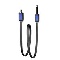 Кліп корд RCA вузький EZ Master Flat Blue Кліп корд RCA вузький EZ Master Flat Blue