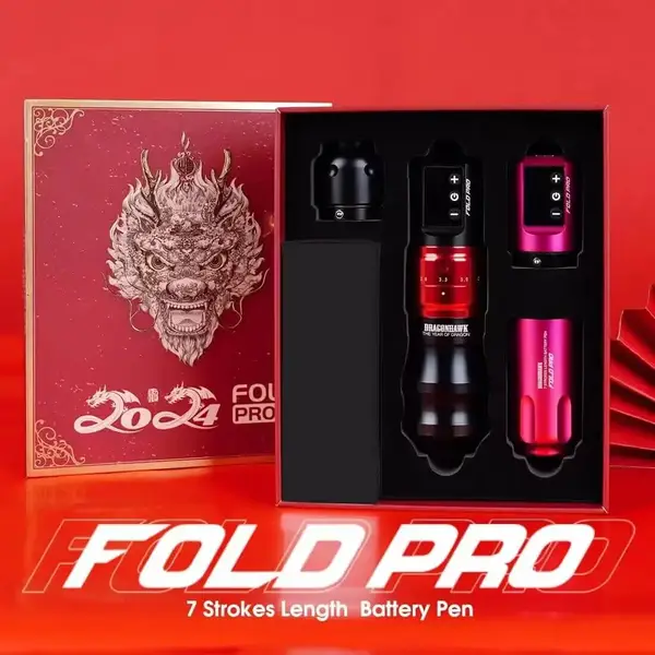 Беспроводная татуировка DragonHawk Fold Pro Black LIMITED EDITION купить недорого в Украине, фото 37134