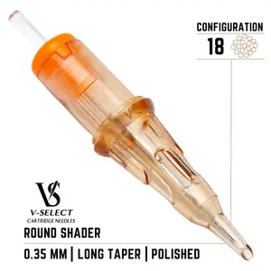 18 Round Shader EZ VSelect ( 0.35 ) Зафарбування Картриджі (1 шт.)