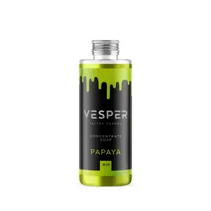 Антибактериальное зеленое мыло VESPER PAPAYA - 35 ml купить