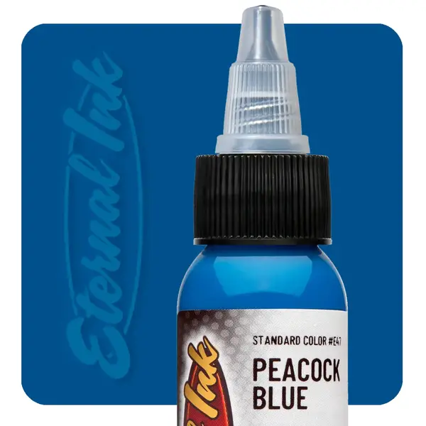 Тату фарба Peacock Blue Eternal (30 мл.) 7536