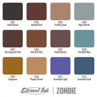 Набор красок Zombie Colors Series 12 Colors Eternal (30 мл.)