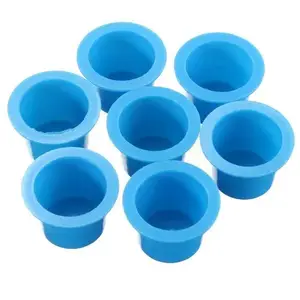 Колпачки под краску 9мм. синие (упаковка 1.000 шт) купить