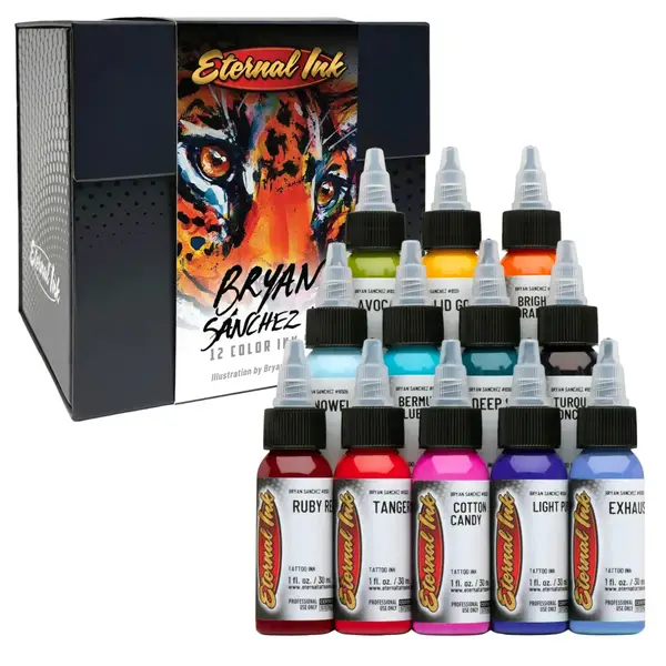 Набір фарб Bryan Sanchez M. Watercolor 12 Colors Eternal (30 мл.) 2877