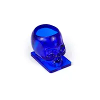 Пластикові ковпачки AVA Plastic Skull Ink Cup Blue - 50шт.