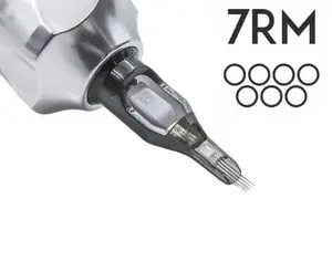 7 Round Magnum Bishop Da Vinci ( Для тіней та зафарбування 0.30 ) (20 Картриджей (Упаковка)) 7 Round Magnum Bishop Da Vinci ( Для тіней та зафарбування 0.30 ) (20 Картриджей (Упаковка))