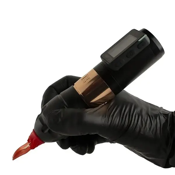 Беспроводная модульная тату машинка VIBE MAX AMBITION Gold купить недорого в Украине, фото 39686