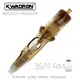 11 Round Magnum KWADRON ( 0.35 ) Для тіней та зафарбування картриджі (20 Картриджей (Упаковка)) 2732