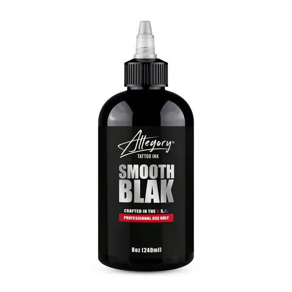 Тату фарба універсальна чорна Smooth Black Allegory Crafted USA 240мл 22584