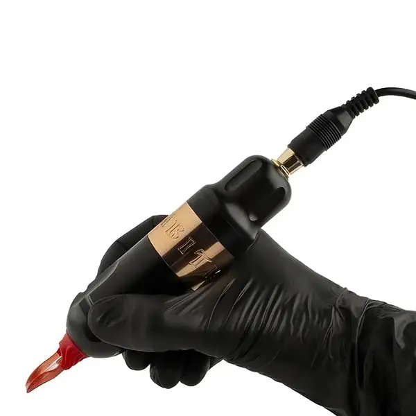 Беспроводная модульная тату машинка VIBE MAX AMBITION Gold купить недорого в Украине, фото 39693