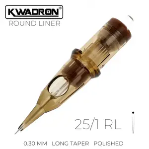 1 Round Liner KWADRON (0.25) Контурные картриджи (20 Картриджей (Упаковка)) 1 Round Liner KWADRON (0.25) Контурные картриджи (20 Картриджей (Упаковка)) купить