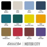 Набор красок Motor City Set 12 Colors Eternal (30 мл)
