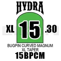 Уцінка тату голки 15 BugPin Round Magnum Hydra Eikon ( Для тіней та зафарбування ) 03.2021 (50 Голок (Упаковка))