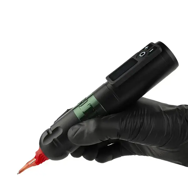 Бездротова тату машинка Ambition Soldier Green 37493