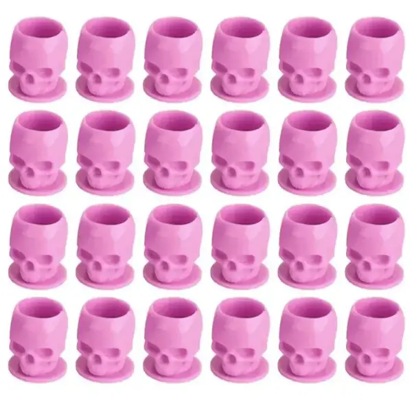 Колпачки под краску SKULL Pink – 50 штук купить недорого в Украине, фото 34657