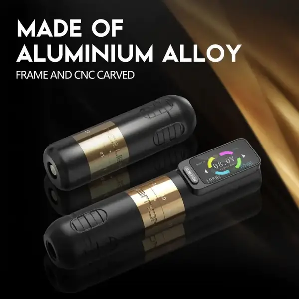 Беспроводная модульная тату машинка Ambition Zetton 2 Black купить недорого в Украине, фото 30907