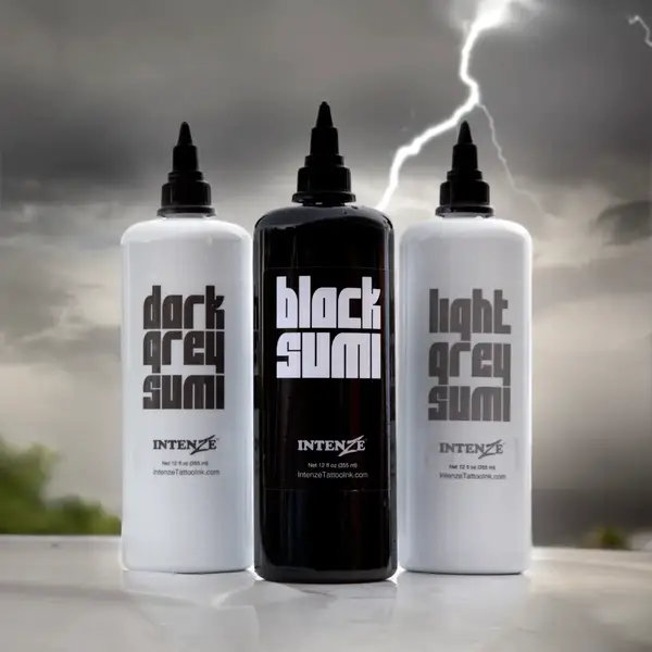 Набір фарб Intenze Japaneze Tattoo Ink Set (360 мл.) 2226