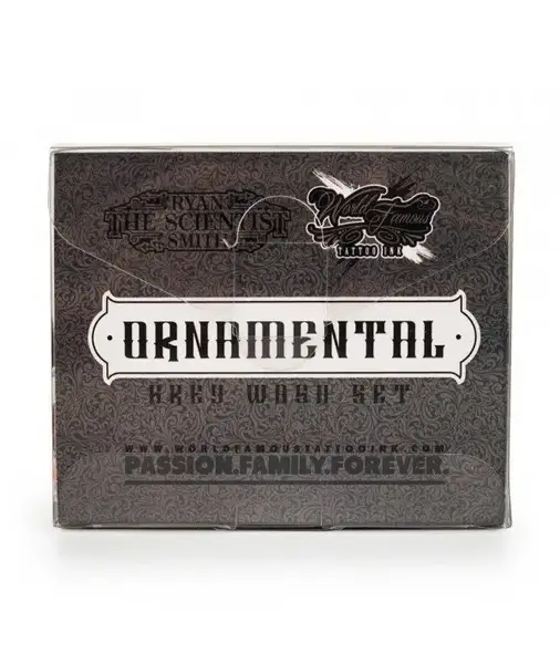 Набір фарб Ornamental GreyWash WorldFamous (30 мл.) 9448