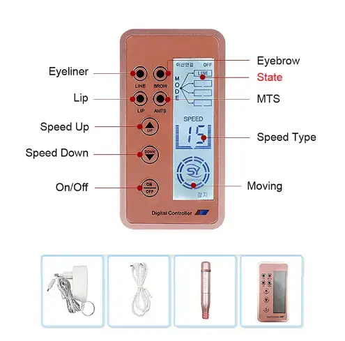 Набор Charmant Model 3 Premium для перманентного макияжа 24449