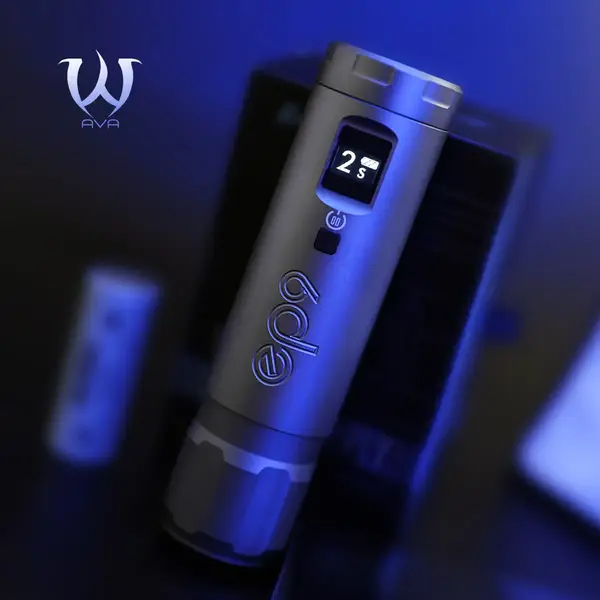 Беспроводная модульная тату машинка EP9 AVA Rotary Grey купить недорого в Украине, фото 39621