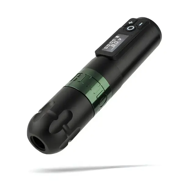 Бездротова тату машинка Ambition Soldier Green 37492