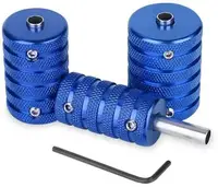 Тату держатель Brogy Steel Blue 25mm