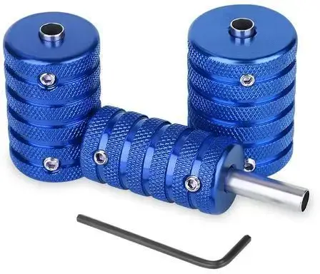 Тату держатель Brogy Steel Blue 25mm купить недорого в Украине, фото 20662