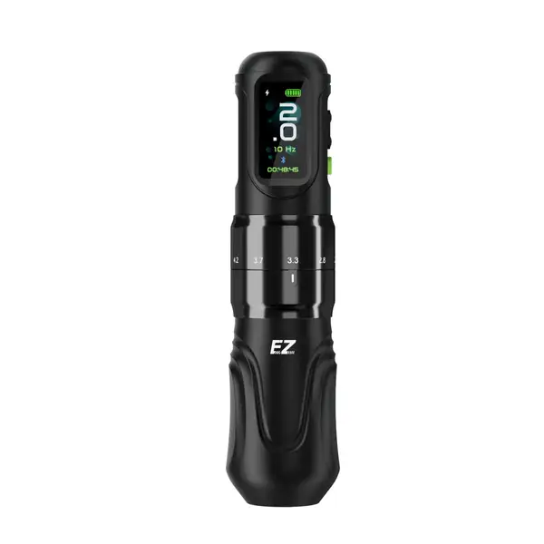 Бездротова тату машинка EZ P6 Black з двома акумуляторами 48775