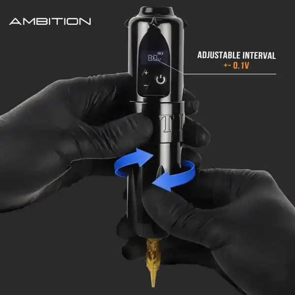 Беспроводная татуировка Ambition Boxter V2 Black купить недорого в Украине, фото 27852