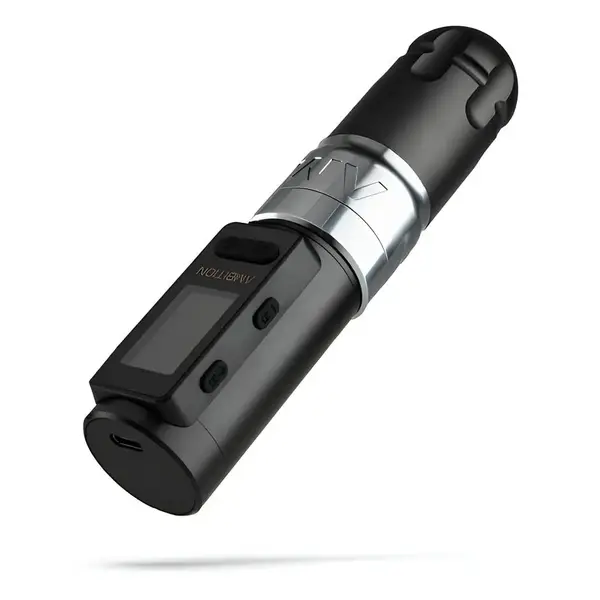 Бездротова тату машинка Ambition Soldier MAX Silver 37357