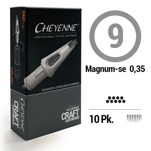 Картриджи 9 Round Magnum Cheyenne Craft White ( Окраска и тени ) (1 Картридж) купить недорого в Украине, фото 8776