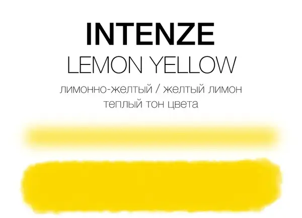 Тату краска Lemon Yellow Intenze (15 мл.) купить недорого в Украине, фото 5030