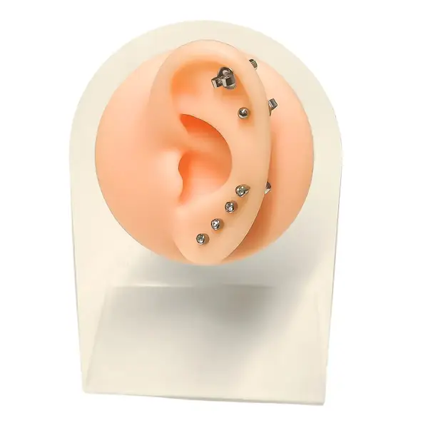 Искусственная кожа OZER форма 6 для практики тату и пирсинга (левое) купить недорого в Украине, фото 43093