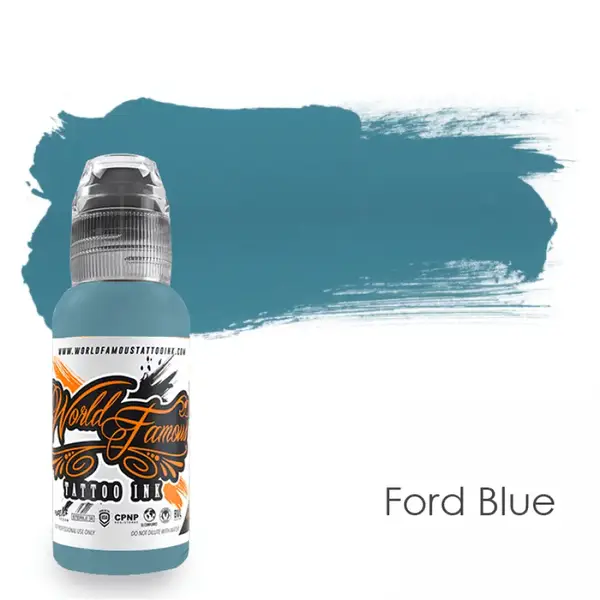 Уцінка Тату фарба Ford Blue World Famous (30 мл.) 1062