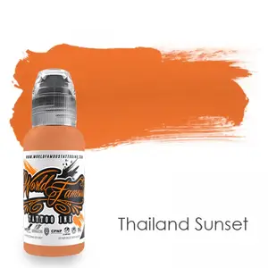Уцінка Тату фарба Thailand Sunset World Famous 01/25 (15 мл.)