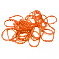 Спеціальні бандажні гумки помаранчеві (50 шт)