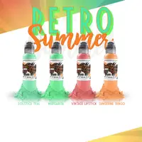 Набір фарб Damian Gorski Retro Summer World Famous 30ml. (30 мл.)