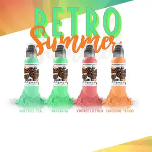 Набір фарб Damian Gorski Retro Summer World Famous 30ml. (30 мл.)