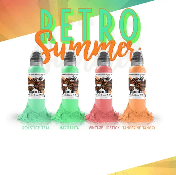 Набір фарб Damian Gorski Retro Summer World Famous 30ml. (30 мл.) 8299